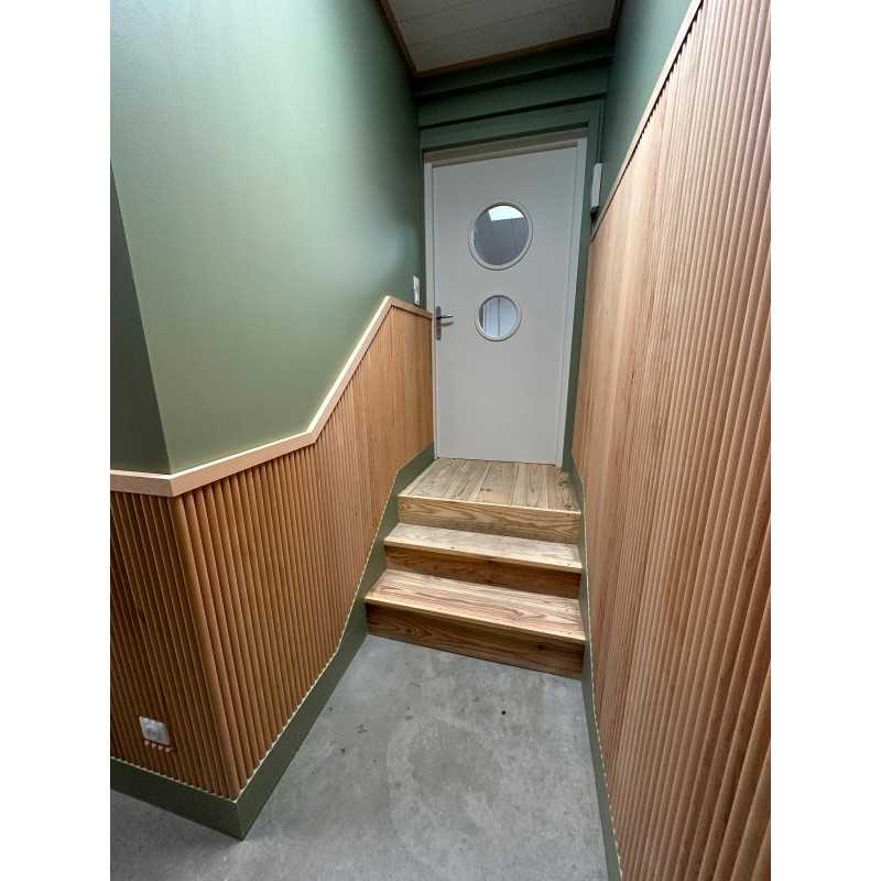 Revêtement mural décoratif demi rond La Moulure Bordelaise