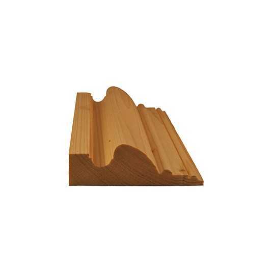 Chambranle grand modèle 40x110 - SAPIN BLANC | La Moulure Bordelaise