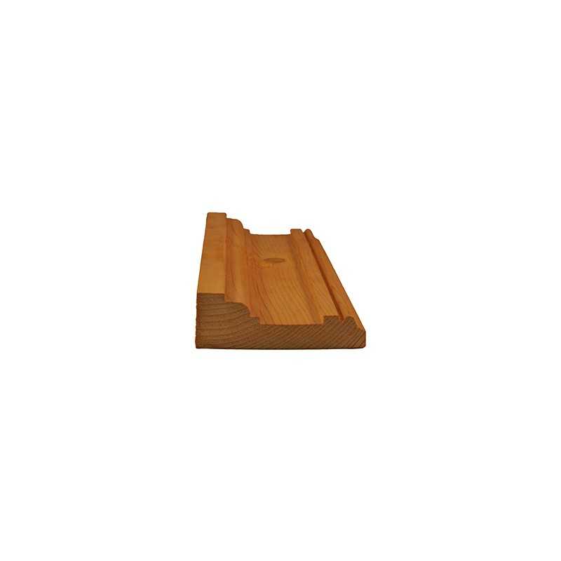 Chambranle grand modèle 35x100 - SAPIN ROUGE| La Moulure Bordelaise