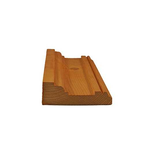 Chambranle grand modèle 35x100 - SAPIN ROUGE| La Moulure Bordelaise