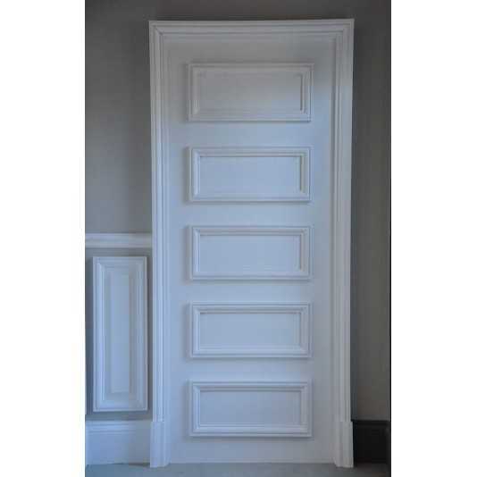 Kit décoration de porte 630 x 2040 - Modèle 9 - PIN | La Moulure Bordelaise Kit décoration de porte 630 x 2040 - Modèle 9 - PIN | La Moulure Bordelaise