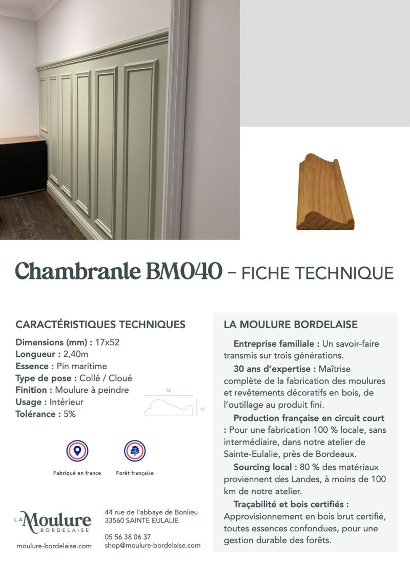 FT CHAMBRANLE BM040