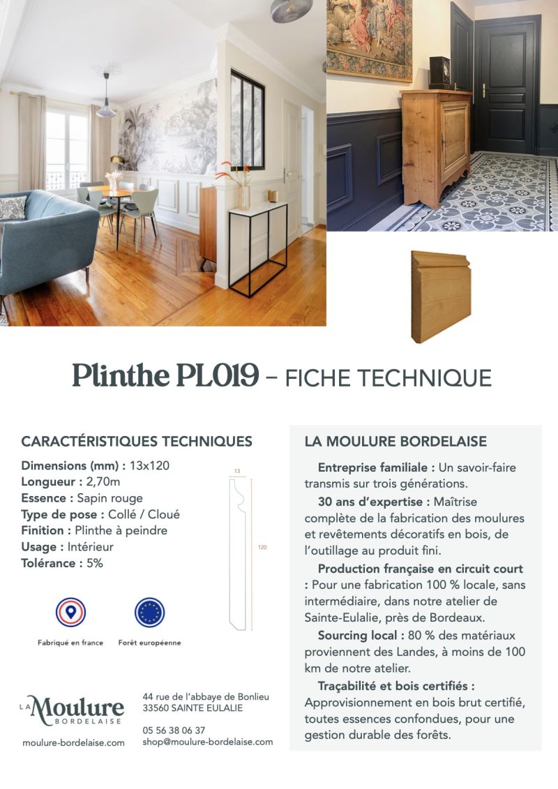 FT PLINTHE PL019