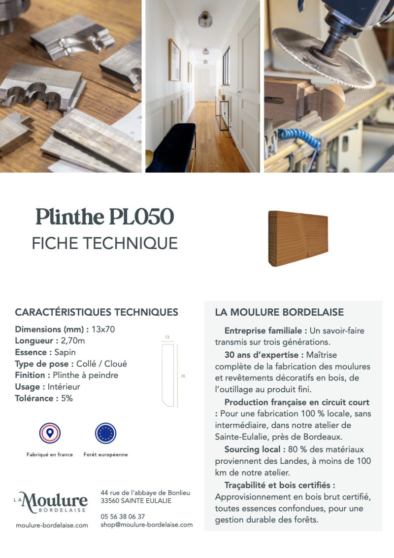 FT PLINTHE PL050